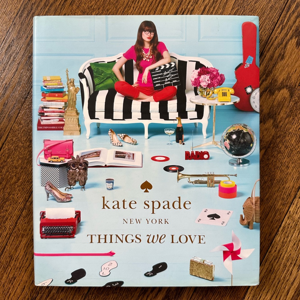 kate spade ‘things we love’ coffee table book